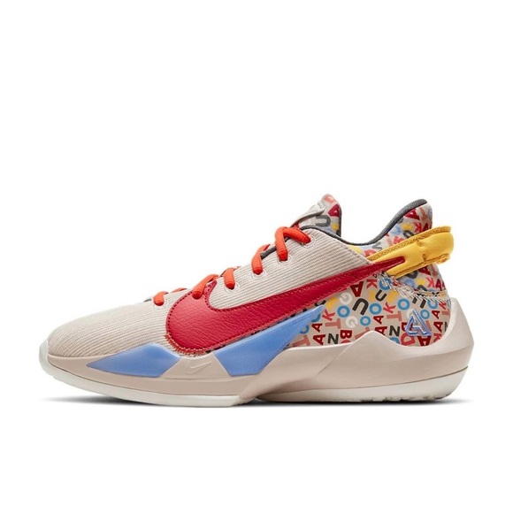 Brand New Nike Zoom Freak 2 GS “Letter Bro” Big Kids Sneakers DH3152 001
